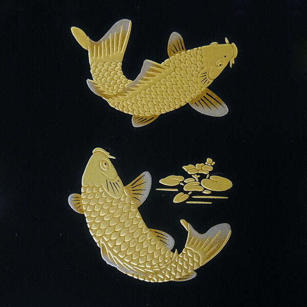 楽天市場】蒔絵シール 鯉A 携帯電話 スマホ 食器 デコレーション