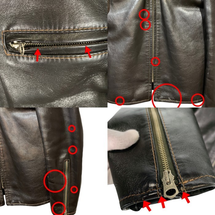 BUCO ブコ j-100 ホースハイド 44 リアルマッコイズ BUCO J-100 JACKET