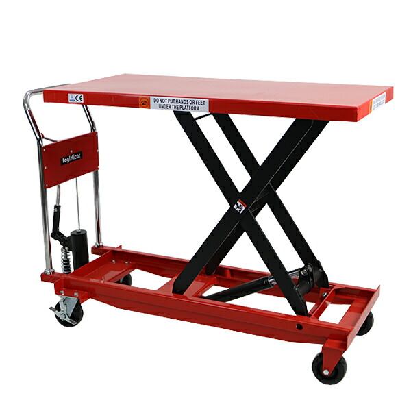 楽天市場】送料無料 油圧式昇降台車 リフトカート テーブルカート