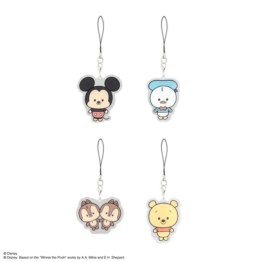 ディズニー 公式 ミッキー ストラップ 2色でカワイイ⭐︎ ディズニー