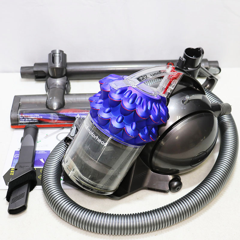 Dyson DC63 キャニスター掃除機 手元ボタン作動不良 本体スイッチ作動