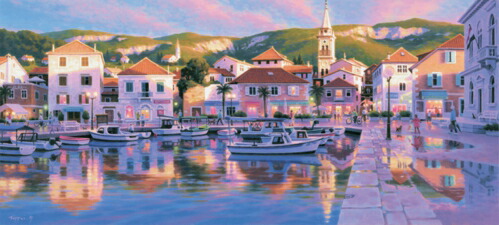 楽天市場】笹倉鉄平 「雨のち夕陽---」- Port of Jelsa -特装本付 2013