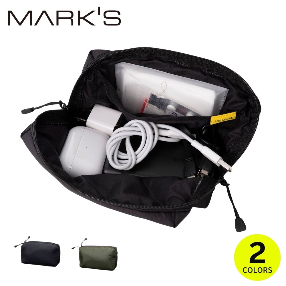 楽天市場】【30％OFF】トガクレ マークス ポーチ 小物入れ ファスナー