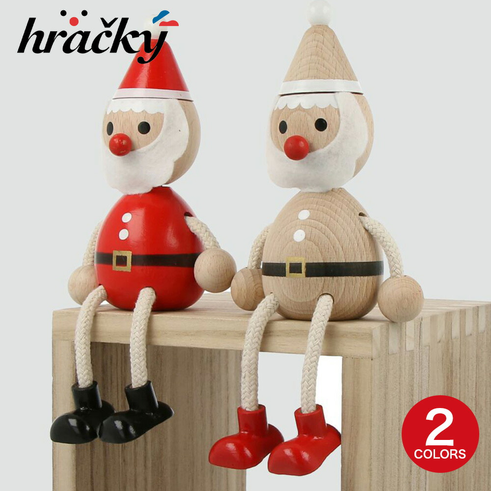 楽天市場】【30％OFF】木の人形・サンタクロース 人形 木 ハート 動物