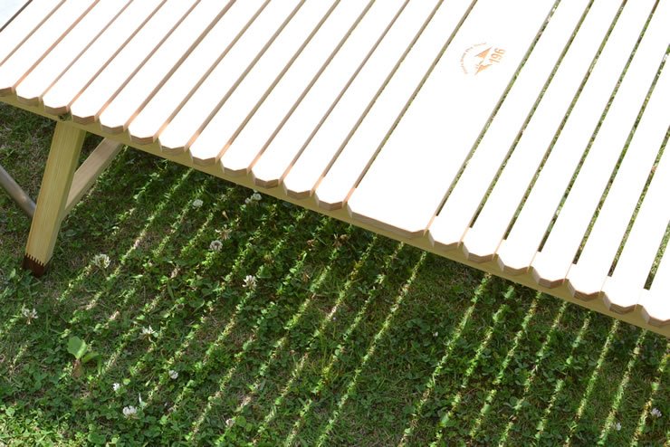 楽天市場】折りたたみ ウッド ローテーブル 196ひのきのキャンプ用品