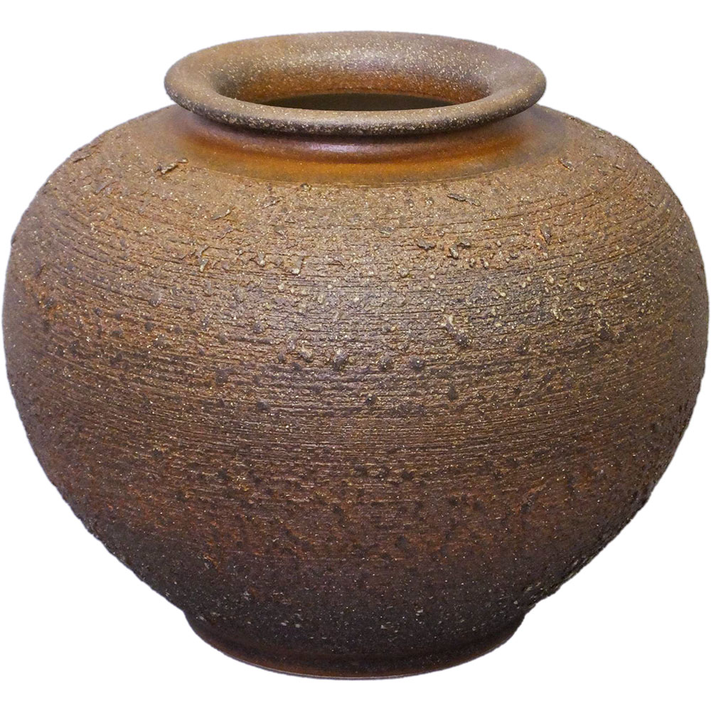 桃山時代の信楽焼の筒花瓶