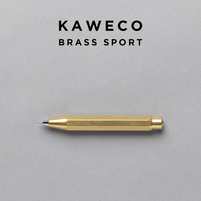 楽天市場】KAWECO カヴェコ ブラススポーツ ペンシル 0.7MM 筆記用具