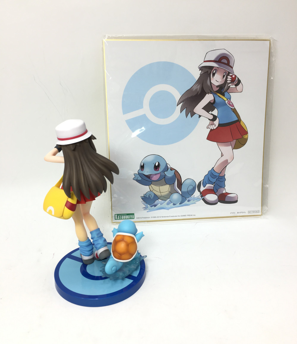 値上げ予定ポケットモンスターシリーズ リーフ with ゼニガメ 色紙付き