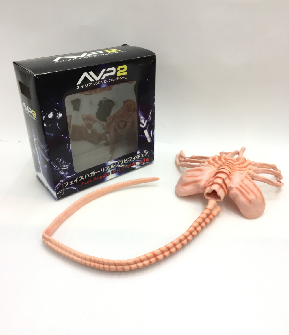 エイリアン VS プレデター フェイスハガー リアル ソフビ フィギュア