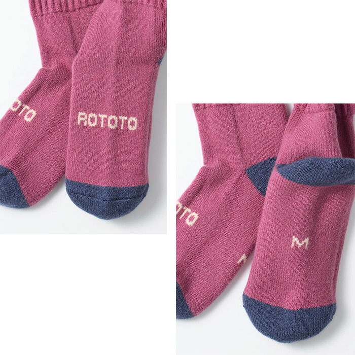 楽天市場】ROTOTO（ロトト）MERINO LAMBS WOOL HIGH SOCKS R1566