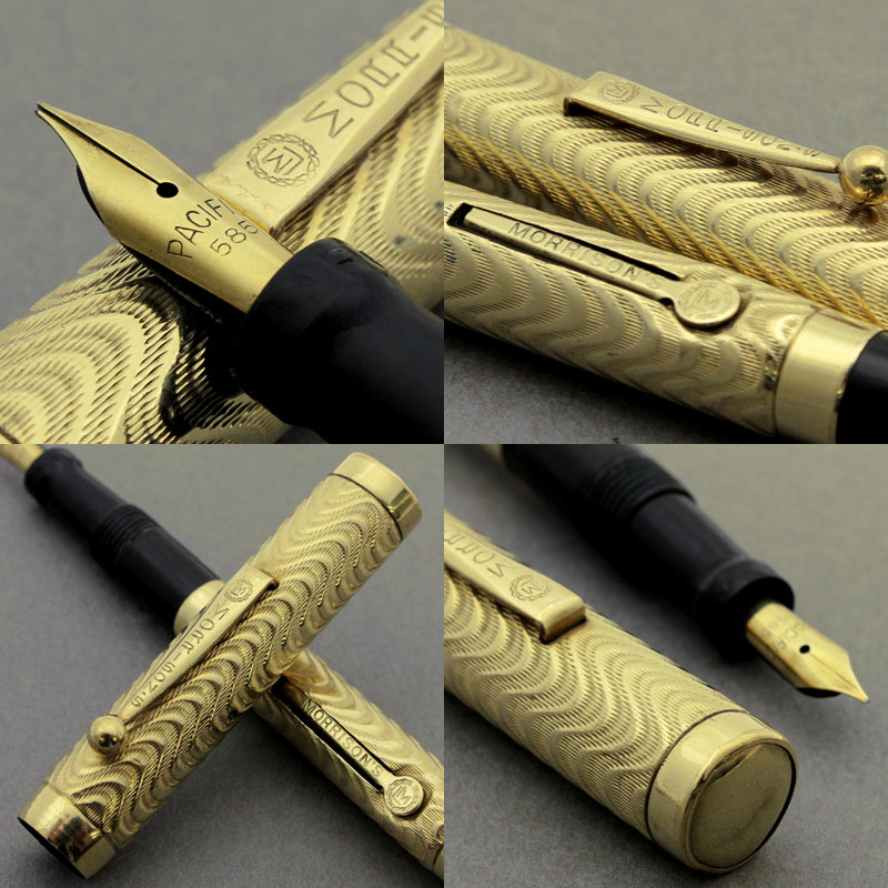 楽天市場】【即納】【MORRISON'S/モリソン】OVERLAY 14k万年筆レバー