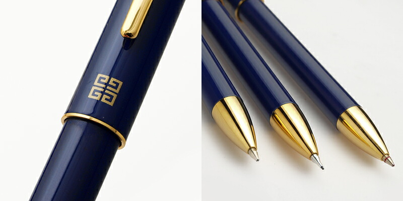 楽天市場】【即納】【GIVANCHY/ジバンシー】多機能筆記具ボールペン黒