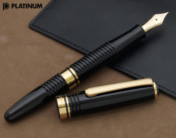 楽天市場】【PLATINUM/プラチナ】復刻！名品 #3776 ギャザード万年筆