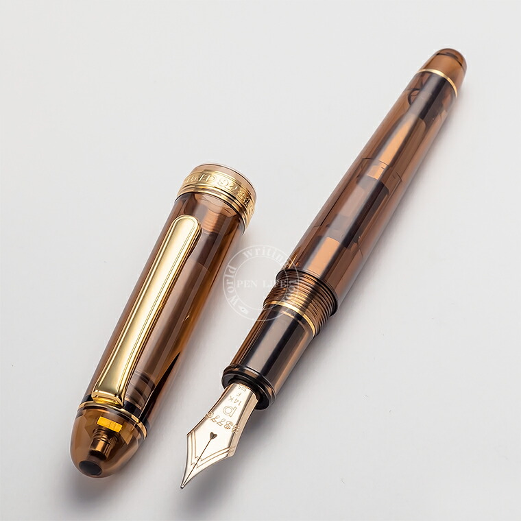 Platinum #3776木製ブラウン万年筆 Platinum #3776木製ブラウン万年筆