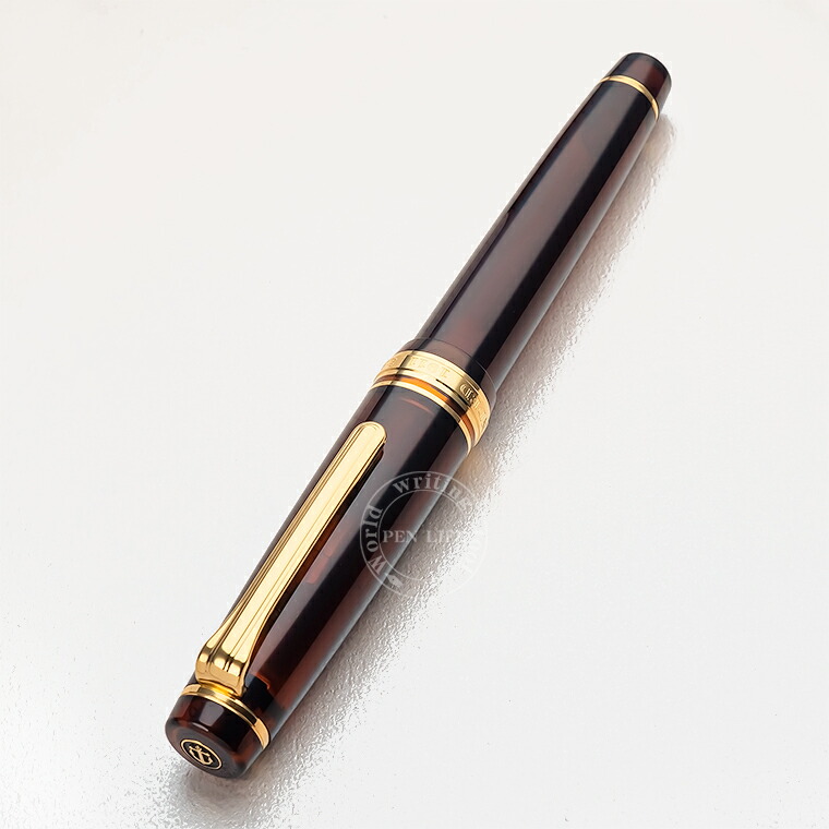 楽天市場】【S129】【WANCHER×SAILOR/セーラー】限定 21金万年筆 透明