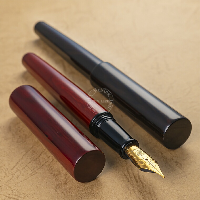 楽天市場】【WA249】職人による手塗り【WANCHER】世界樹-漆- 万年筆