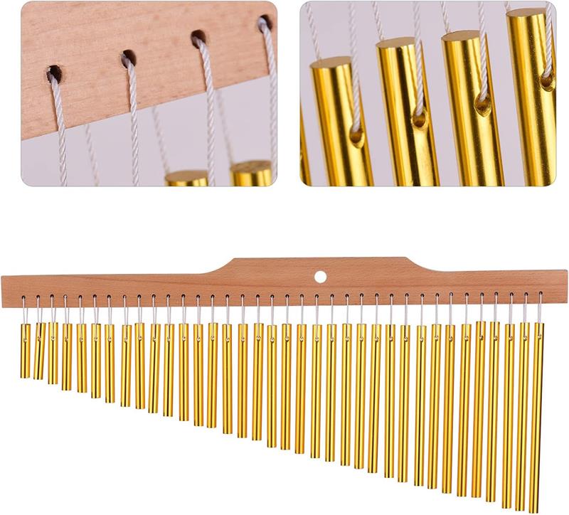 楽天市場】ツリーチャイム 36音 ウィンドチャイム 楽器 清らかな音質