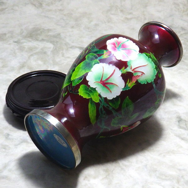 中国 七宝焼 燭台 送料込み251015 中国 七宝焼 燭台 送料込み251015