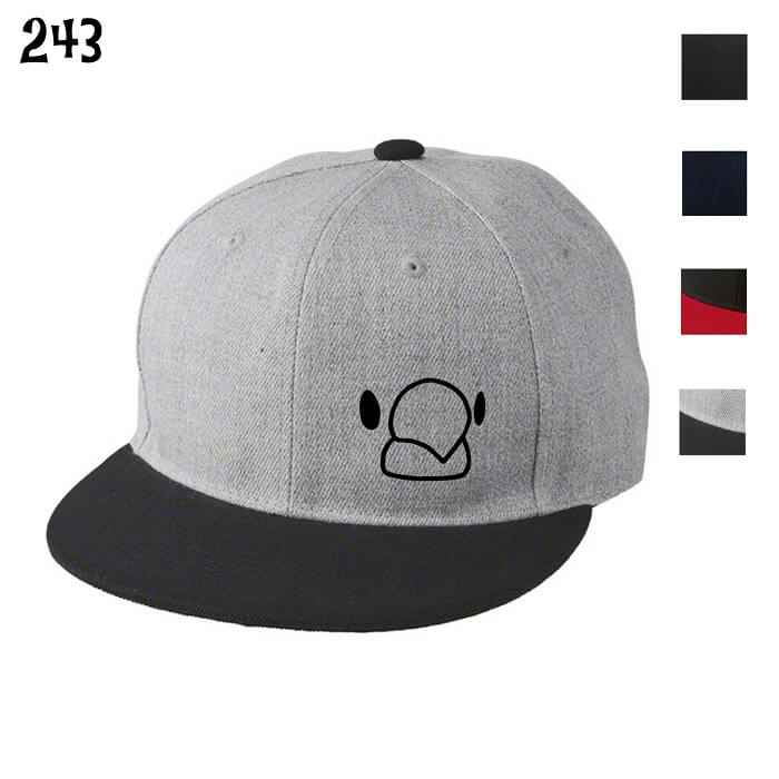 楽天市場】文鳥 フラットバイザーキャップ THE 文鳥 帽子 キャップ