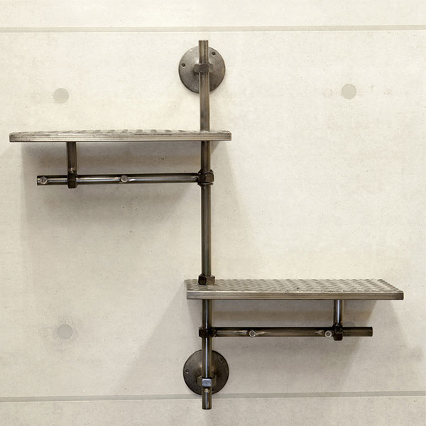 楽天市場】ウォールシェルフ インダストリアルの通販