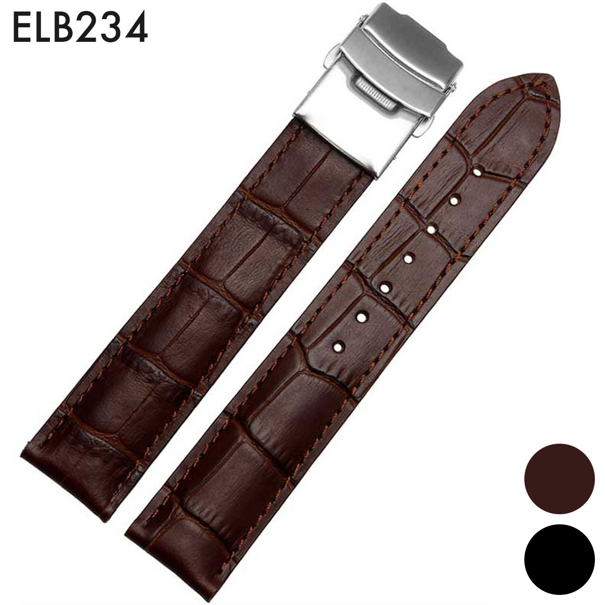 HERMES 腕時計 レザーバンドのみ エトゥープ 付け替え用 時計ベルト