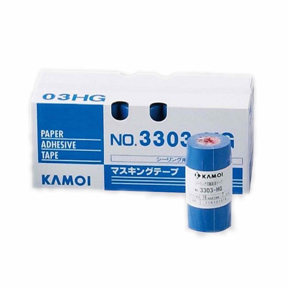 楽天市場】カモ井 マスキングテープ 3303-HG 幅 30mm 巻数 18m 40巻入