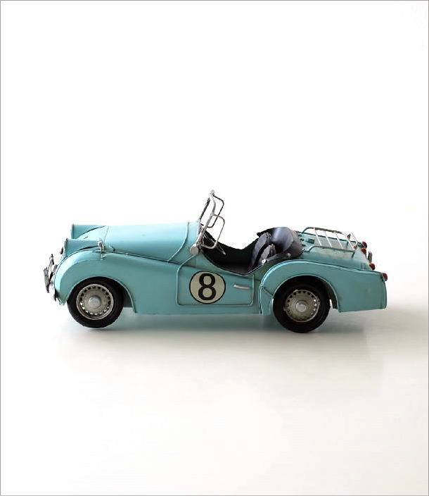 楽天市場】置物 オブジェ スポーツカー おもちゃ アンティーク