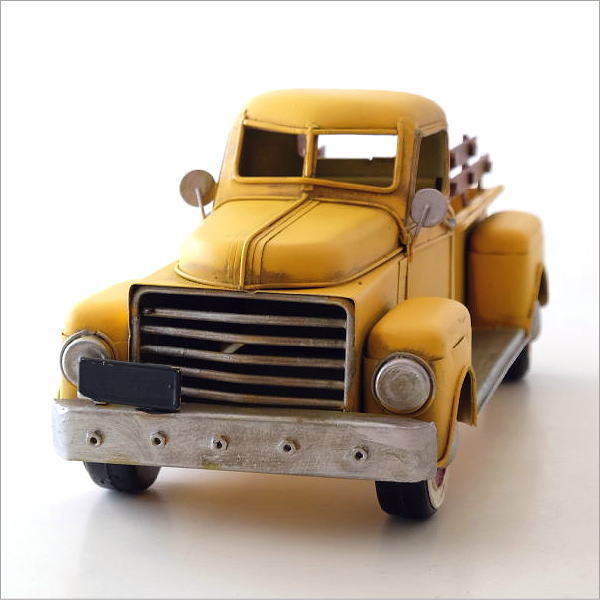楽天市場】置物 オブジェ フォードトラック おもちゃ アンティーク調