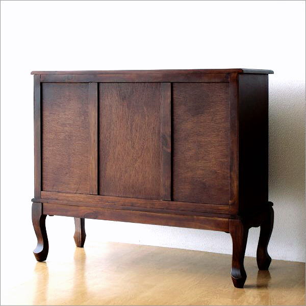 楽天市場】アンティーク調サイドボード 猫脚 家具 木製 アンティーク風