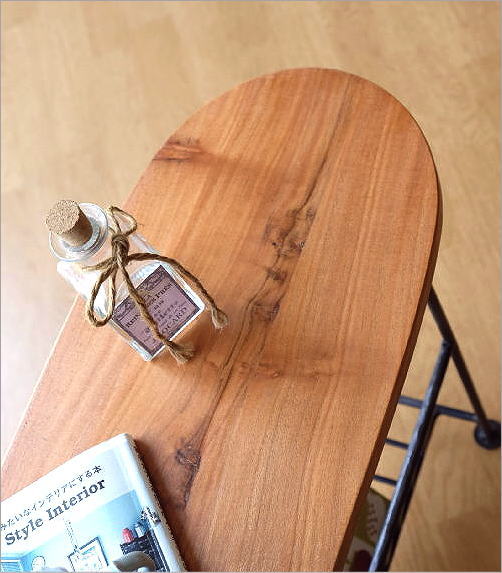 昭和レトロ マガジンラック 雑誌入れ 新聞入れ サイドテーブル 木製