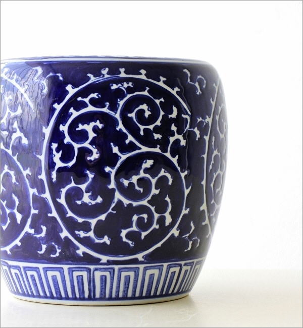 楽天市場】植木鉢 おしゃれ 陶器 火鉢 陶器鉢 メダカ鉢 金魚鉢 丸型