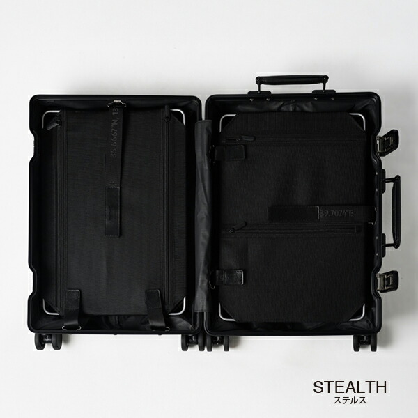 楽天市場】イノベーター innovator アルミスーツケース inv1811stp 36L