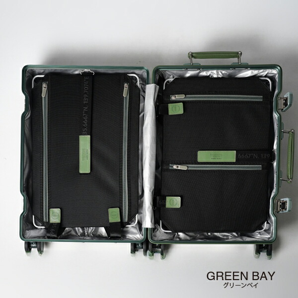 楽天市場】イノベーター innovator アルミスーツケース inv1811stp 36L