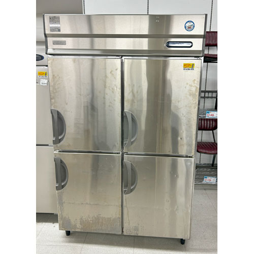 16J0409S フクシマ縦型6ドア冷蔵庫URN-60RM 中古 1800x650x1950