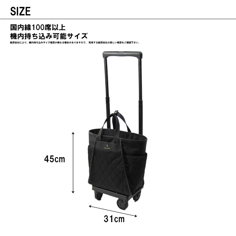 楽天市場】スワニー キャリーケース D-589 (M21) プーフォ swany