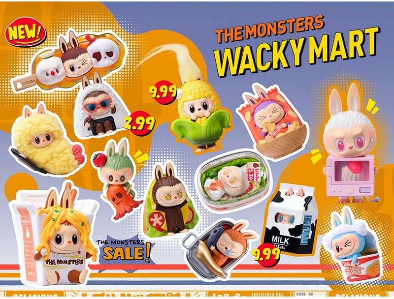 Labubu Wacky Mart Series ぬいぐるみペンダント合計5個 楽天市場