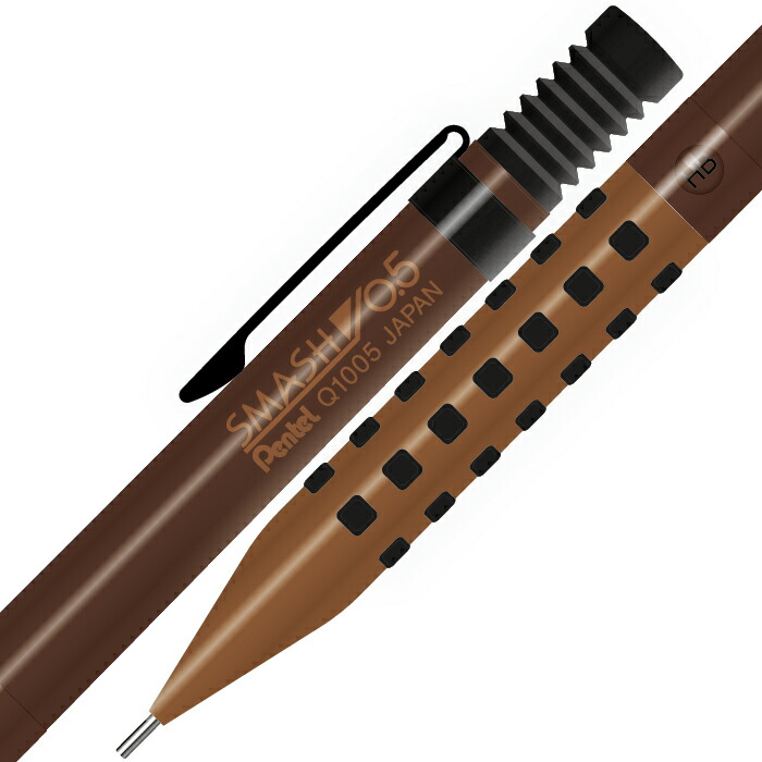 楽天市場】ぺんてる しーさー スマッシュ しーさーブラウン Q1005-SSKS