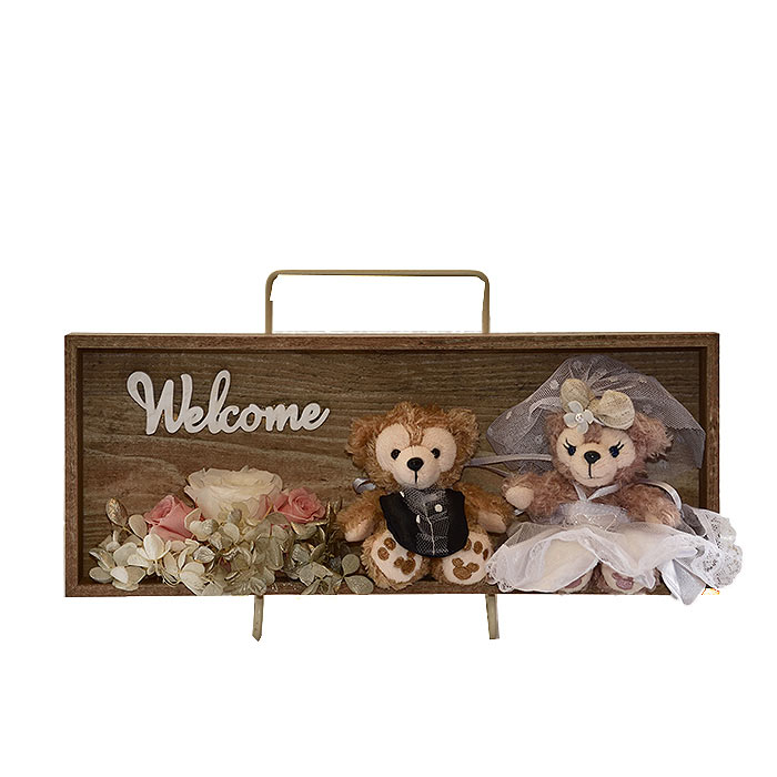 ダッフィー シェリーメイ ウェルカムボード ダッフィー&シェリーメイ