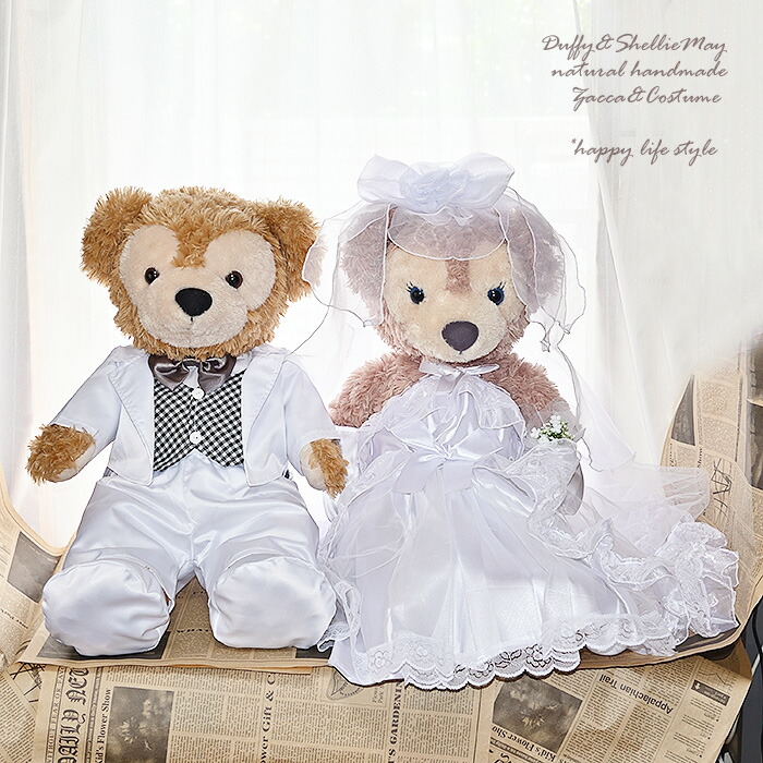 楽天市場】【送料無料】待望のMサイズ用ウェディング新作！ダッフィー