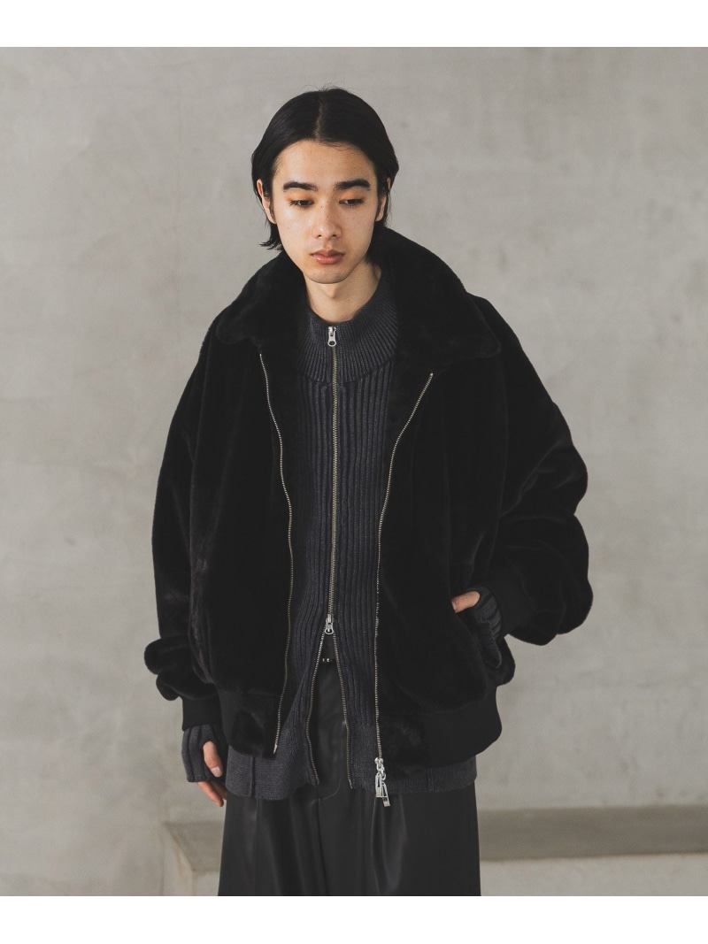 楽天市場】ファーコンパクトブルゾン HARE ハレ ジャケット・アウター