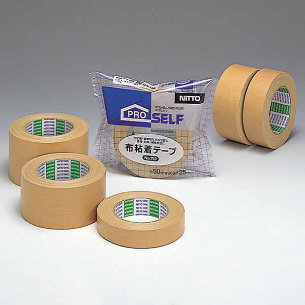 テープNO750 25×25 布粘着テープ No.750｜日東電工ベースマテリアル