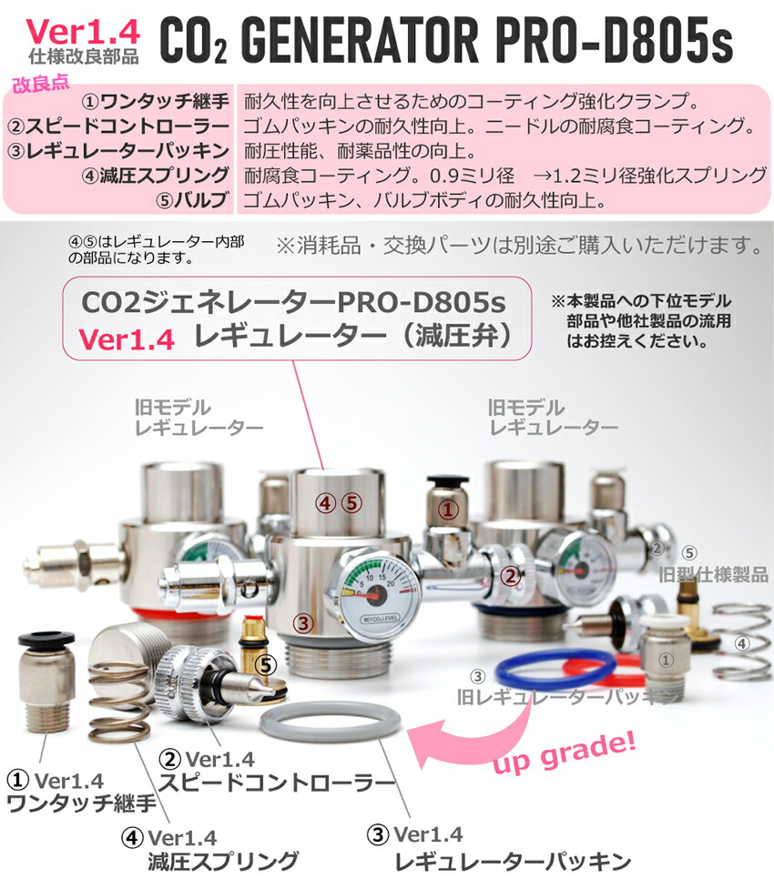 楽天市場】HaruDesign CO2ジェネレーター PRO-D805s Ver 1.4 (スーパー