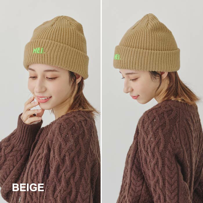 楽天市場】メイ MEI 帽子 ニット帽 ブランド 正規取扱い レディース