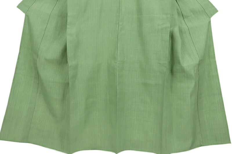 楽天市場】本場 結城紬 真綿紬 地機 正絹 緑 渋緑 黄緑 着物 仕立て