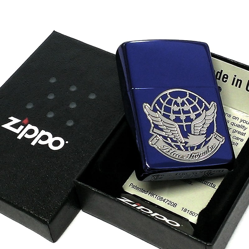 楽天市場】ZIPPO ライター ブルーインパルス 航空自衛隊 ジッポ