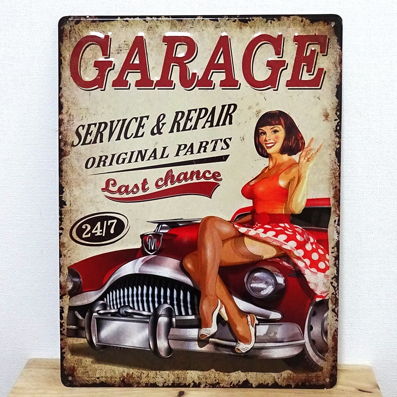 Carhartt ヴィンテージ 看板 ブリキ アメリカ Carhartt ヴィンテージ