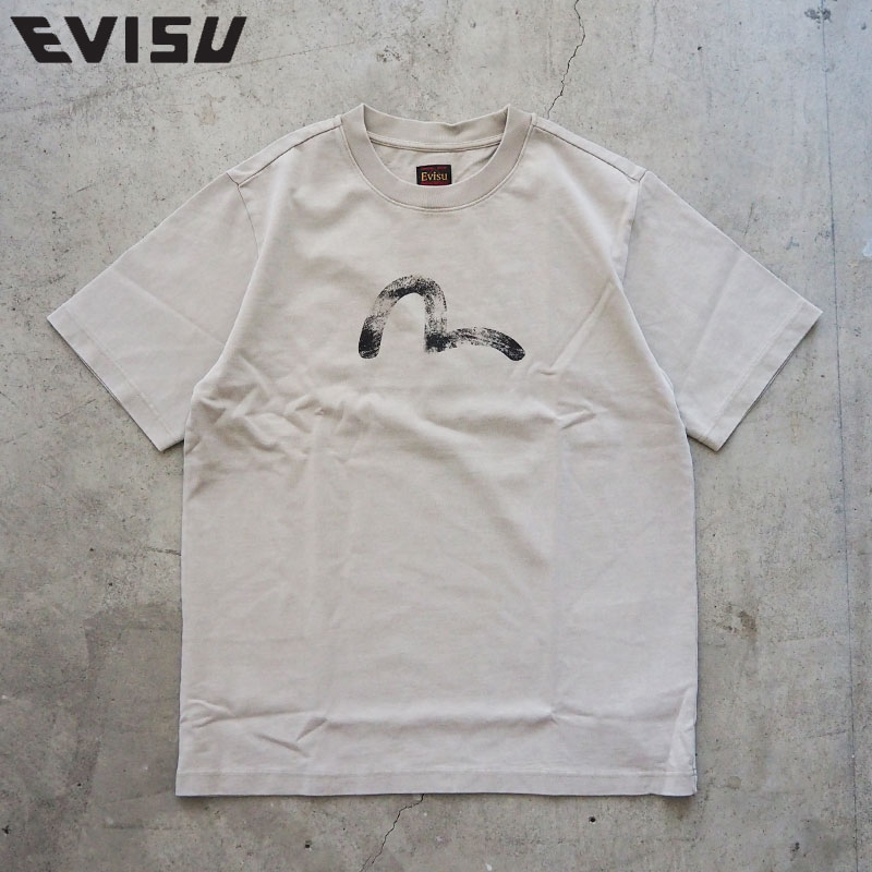 楽天市場】EVISU エヴィス Tシャツ メンズ 半袖 手描きカモメプリント