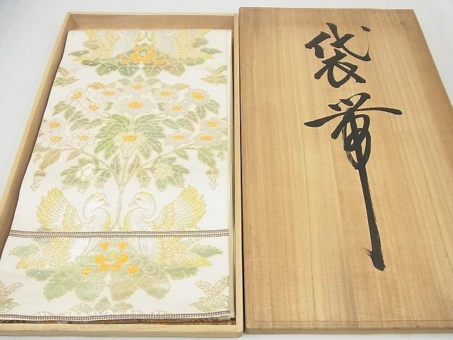 楽天市場】平和屋本店□極上 龍村美術織物 たつむら 本袋帯 聖樹瑞鳥錦