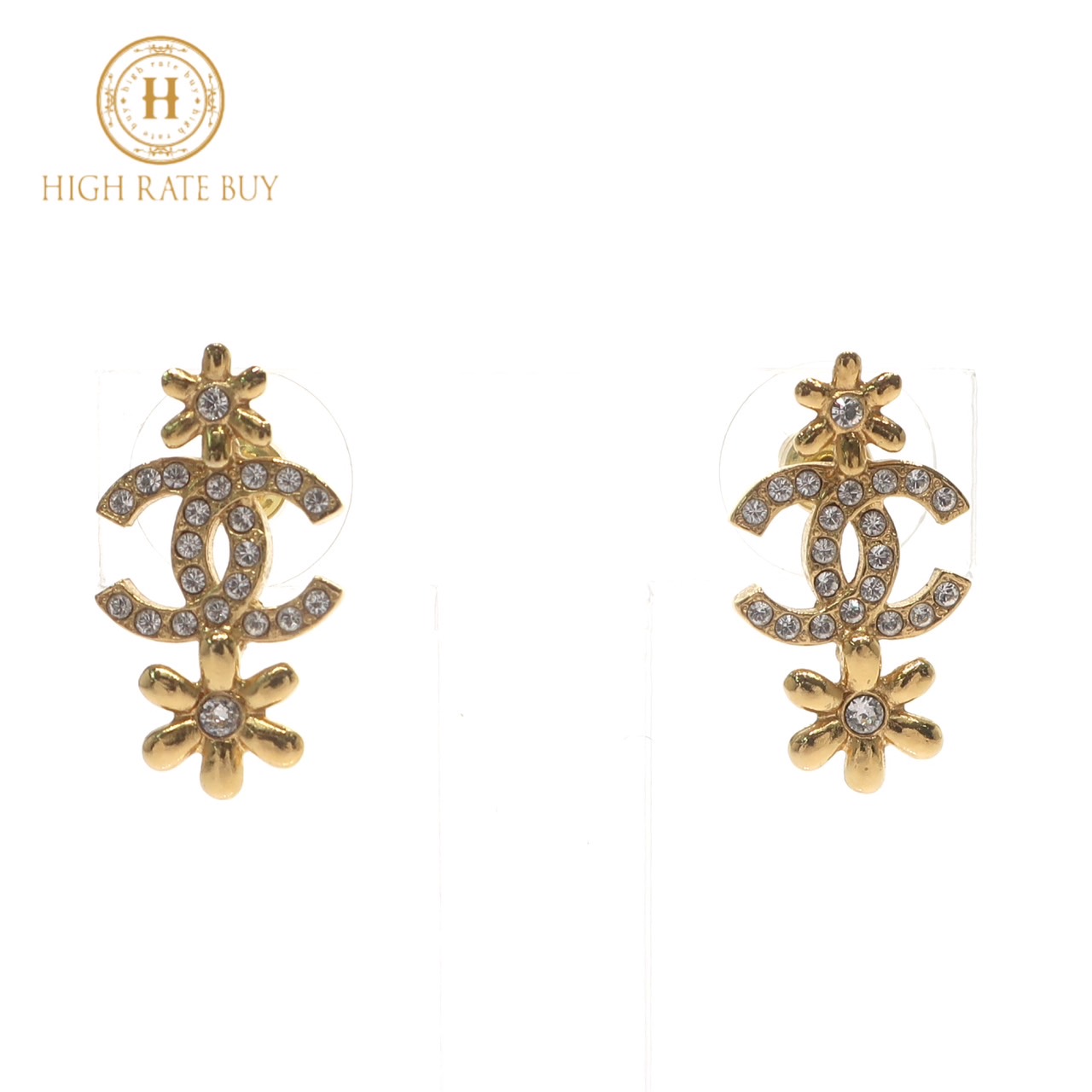 楽天市場】【新品同様】CHANEL シャネル ココマーク ピアス F23A