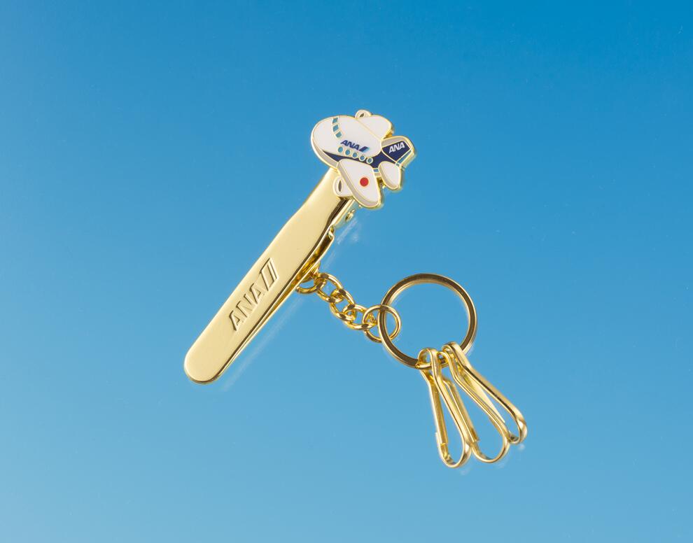 楽天市場】飛行機 キークリップ ANA (ゴールド) : ひこうきのおもちゃ屋